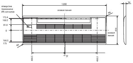Декоративная панель MLP-440W Декоративная панель MLP-440W