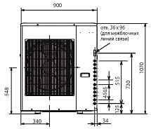 Размеры Mitsubishi Electric Размеры Mitsubishi Electric