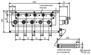 Размеры блоков Mitsubishi Electric Размеры блоков Mitsubishi Electric